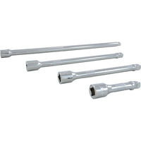 Gray Tools 3/8" Drive Chrome Wobble Extension, 8" Long-Drive Size: 3/8"