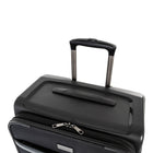 Bugatti Washington 30" Hybrid Hardside/Softside Spinner Check-in Luggage - Black-Practical pockets to store your items securely and tightening straps