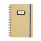 General Supply Goods + Co Placard Notebook - B5 (6.9 x 9.8 in) - 180 Pages - Kraft Brown-180 Lined pages in Notebook