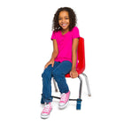 Bouncy Bands for Standard Chairs 13-18" Wide Blue Support Pipes, 2 Pack (BBABBCB)-Move while you work quietly. Makes learning and working fun!