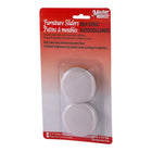 Mighty Movers 2-1/4" Furniture Sliders - Beige - 4 Pack-Cushioned to absorb the impact of floor surface changes