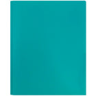 JAM Paper Plastic POP Two Pocket Clasp School Folder with Prong Clip Fasteners, Teal 12 Pack (313525341ug)-5