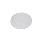Eco-Packaging 98 mm Compostable Flat Lid for 12-24 oz Cups - 1000 Pack-Made from 100 percent renewable resources