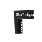 StarTech 12U 22in Depth Hinged Open Frame Wall Mount Server Rack-Hinged design for easy access to rear panels