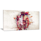 Designart In My Heart Sensual Canvas Art Print, (PT2930-32-16)-Print