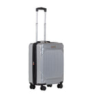 Air Canada Milan 20" Hardside Carry On Spinner Luggage - Silver-Dimensions: 
15.1" x 8.8" x 19" + 2.3" EXP (38.5 x 22.5 x 48.5cm + 6cm EXP)
