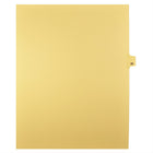 Mark Maker Legal Tabs - Letter Size - Buff - 1/25th cut - 25 tabs per package - 5 packages Pack - Number 85-Buff Single Tabs