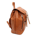 Ashlin Jessy Junior Day Knapsack, British Tan-Top Flap Design