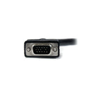 StarTech - Câble coaxial SVGA de 50 pi pour moniteur-Éliminez les images fantômes et floues qui sont de mise avec un câble non coaxial, et donnez une protection accrue contre l'interférence EMI grâce aux noyaux de ferrite près des extrémités  