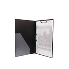 Duraply Dual Clip Folding Clipboard, 11" X 17", Black, 2 Pack (69845)-Dual clip