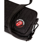 The Rolling Stones Iconic Collection Quilted Crossbody Bag - Black-Store your wallet, sunglasses and other essentials in this perfectly sized crossbody