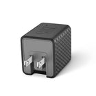 Cat Dual USB 3.4amp AC Adapter-Yellow back-lit ports for fumble-free connections