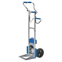 Wesco Liftkar Aluminum Stair Climbing Hand Truck, Fold-L, 300 Lbs., Pneumatic (274147)-Handle Type: Fold-L