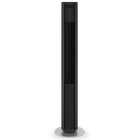 Stadler Form Peter The Powerful Tower Fan, Black-Solid metal base to keep him firmly planted on the floor and minimize noise