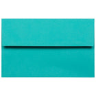 JAM Paper A10 Invitation Envelopes, 6 x 9.5, Brite Hue Sea Blue Recycled, 250 Pack (70249H)-Sea blue recycled envelope