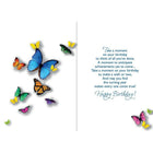 Rosedale 5-1/2" x 8" A Birthday Message Just For You Greeting Cards And Envelopes, 12 Pack (15723)-Card shop quality greeting cards