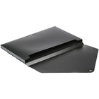JAM Paper Plastic Portfolio with Snap Closure, Large, 11 x 17 x 0.75, Black, 2 Pack (2254027g)-Dimensions: 11" x 17" x 3/4" large
