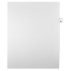 Mark Maker Legal Tabs - Letter Size - White - 1/25th cut - 25 tabs per package - 5 packages Pack - Number 57-White Single Tabs