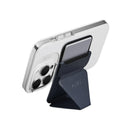 MOFT Snap-On Magnetic MagSafe Compatible Phone Wallet Stand for iPhone - Blue-Holds up to 3 cards