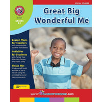 eBook: Great Big Wonderful Me (PDF version - 1-User Download) - ISBN 978-1-55319-227-5 - Grade K - 1-You will receive two emails: one confirming your entire order, and one with a "Download Software" buttonYou can download immediately or return to your email to download later