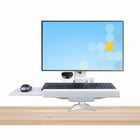 StarTech Adjustable Sit-Stand Monitor Arm Desk Mount with Keyboard and Mouse Tray-Included in the Box: Monitor Arm, Keyboard Tray, Column, VESA Monitor Mount, Base, Keyboard Tray Cap, Clamp L Bracket, Clamp Screw Assembly, Base Pad, Grommet Plate, Socket Driver, Metal Washer, Base Plate, Plastic Washer, Screws, Hey Keys, Adhesive Strips