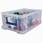 Bankers Box Plastic Storage Box Bonus Pack (1 x 18.5L + 2 x 5.5L + 1 x 10L & organizer tray)-Internal dimensions: (W x H x D) : 12.6” x 11” x 7.9” (18.5L) / 13.4” x 5.5” x 8.5” (10L) 10.6” x 4.5” x 16.1”(5.5L)