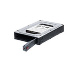StarTech - Panneau vierge solide avec charnière pour racks de serveurs, 6U-Transformez presque n’importe quel disque SATA/SAS de 2,5po en disque de 3,5 po - Prend en charge les disques durs (HDD) et les disques à état solide (SSD) de 2,5po jusqu’à 15 mm de hauteur - S’installe dans une baie pour disque de 3,5 po interne ou externe : utilise les trous de montage standard pour les installations internes - Installation de disque de 2,5 po sans outil - Prend en charge SATA I/II/III (jusqu’à 6 Gbps) - Prend en c