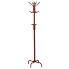 Monarch Specialties 2008 Coat Rack - Red Metal-Bright red metal coat rack enhances your home with excellent functionality