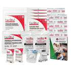 First Aid Central Ontario Section 8 Regulation First Aid Kit - 1-5 Persons - Soft Pack-Packed in a quality nylon bag with bilingual first aid kit logo