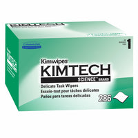 Kimtech Science Kimwipes Delicate Task Wipes - Pop-Up Box - White - 286 Sheets-286 Sheets of Kimtech Science Kimwipes Delicate Task Wipes