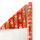 JAM Paper Wide Gift Wrap - Christmas Wrapping Paper - 40 Sq Ft - Ho-Ho-Holographic-Size: 40 Sq Ft