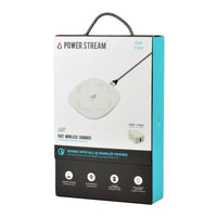LBT 10 Watts Fast Wireless Charger Pad Qc3.0 Charger Qi Certified - White-The charger is compatible with all Qi enabled phones