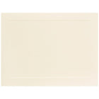 Jam Paper – Cartes mémo vierges A7, 5,13 x 7 po, bordure ivoire, 50/paquet (98040i)-Cartes d’ivoire noir