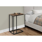 Monarch Specialties 3764 Accent Table - 25"H/Brown Reclaimed/Black Metal-Assembly required: Illustrated instructions and all hardware are provided for convenience (additional tools may be needed)