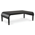 Staples Adjustable Monitor Stand - Black-Height adjusts from 6" to 8" for comfortable viewing