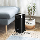 Danby Top Fill Ultrasonic 5L Humidifier (DBHR13211BDD1) - Black-Option to include essential oils for use an aroma diffuser