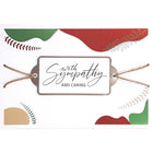 Rosedale Gold 5 1/2" x 8" Greeting Cards/Envelopes - 6 Pack-Card shop quality greeting cards.