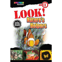 eBook: Spectrum 704322-EB Look! Nature's Helpers - Grade Preschool - 1-You will receive two emails: one confirming your entire order, and one with a "Download Software" buttonYou can download immediately or return to your email to download later