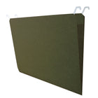 Find It Tab View Hanging File Folder - Letter Size - 8-1/2" x 11" - Standard Green - 20 Pack-Find files faster with this revolutionary design