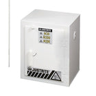 Justrite Solid Polyethylene Acid Cabinets, 22", 26Lb-Sturdy solid-wall chemically resistant polyethylene construction with sealed sump