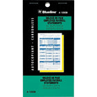 Blueline Statement Books, A1000B, Duplicate Payroll Statements, Bilingual-Flexible black cover