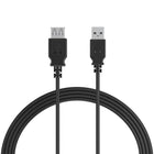 NXT Technologies 6' USB A Male/A Female - Black-6' length for convenient use
