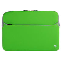 Vangoddy 13.3" Neoprene Laptop Sleeve - Green-Fits up to laptop 13.3"