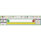 North Star Teacher Resources 2nd - 6th Grades Desk Plate, Modern Manuscript, 72 Pack (NST9041)-Theme/design: Modern Manuscript
