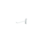Can-Bramar Slatwall Standard Duty Wire Hook With Notch Attachment, 8" x 1/4", White, 20 Pack-8" x 1/4" slatwall standard duty wire hook with notch attachment