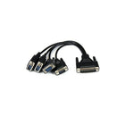 StarTech 4 Port PCI Express PCIe Serial Combo Card, 2 x RS232 2 x RS422 / RS485-Includes both low profile/half-height and full profile brackets to ensure fitment into a broad range of system form factors