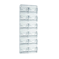 Azar 12-Pocket Wall Mount Business/Gift Card Holder, 2 Pack-Gift or Business Card Holder
