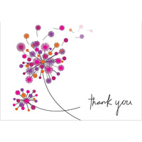 Millbrook Studios 5-3/8" x 7-3/4" Thank You Greeting Cards and Envelopes, 18 Pack (06803)-Printed on uncoated card stock