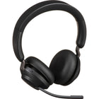 Jabra Evolve2 65, Link 380c, casque stéréo UC avec support - Noir-Type : Casque supra-auriculaire stéréo sans fil