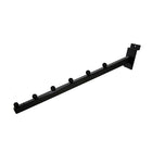 Can-Bramar Waterfall For Slatwall, 16", Black, 25 Pack-Waterfall for slatwall